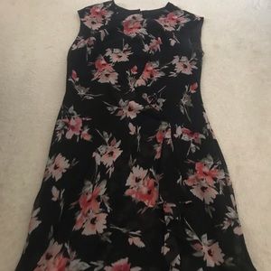 Sz S Noir midi floral dress